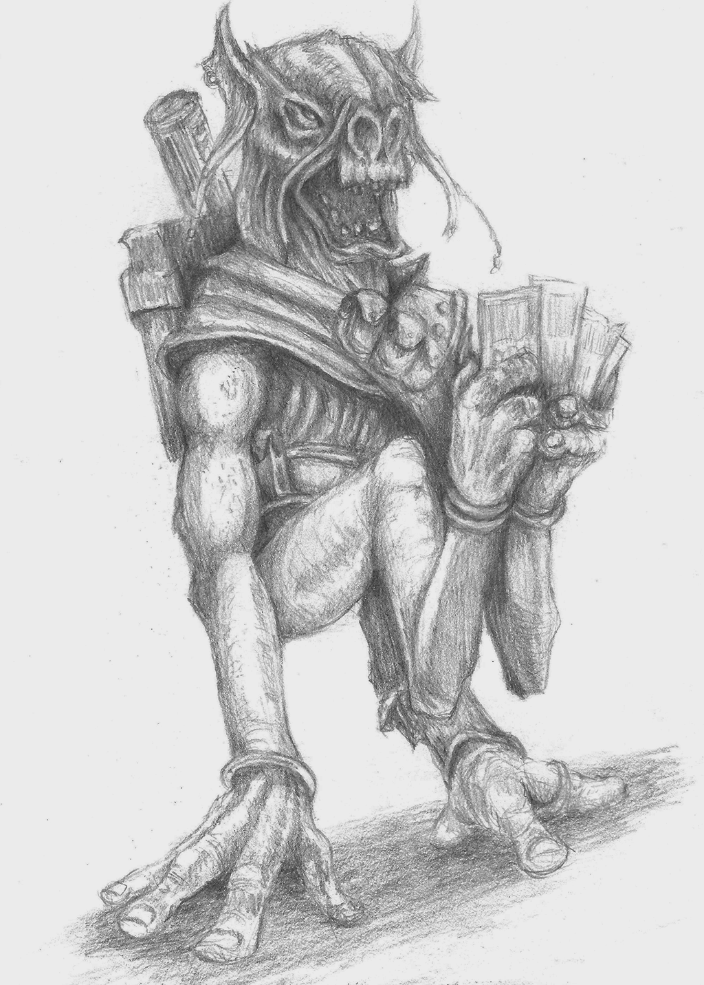 Sebulba from Star Wars playing cards