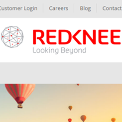 Redknee website snapshot